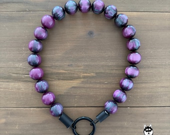 Super Nova | Coleira personalizada com miçangas para cães | Personalizada | Durável | Exclusiva