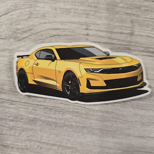 Chevrolet Camaro Sticker 4 inches.