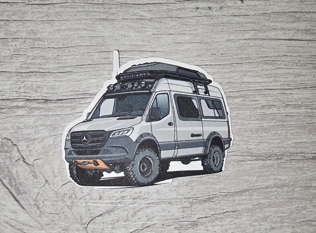 Mercedes Sprinter Offroad Sticker 4 Inches. - Etsy