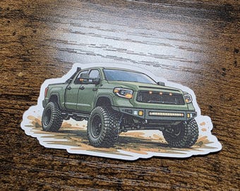 Toyota Tundra Off roader Sticker 4 inches.