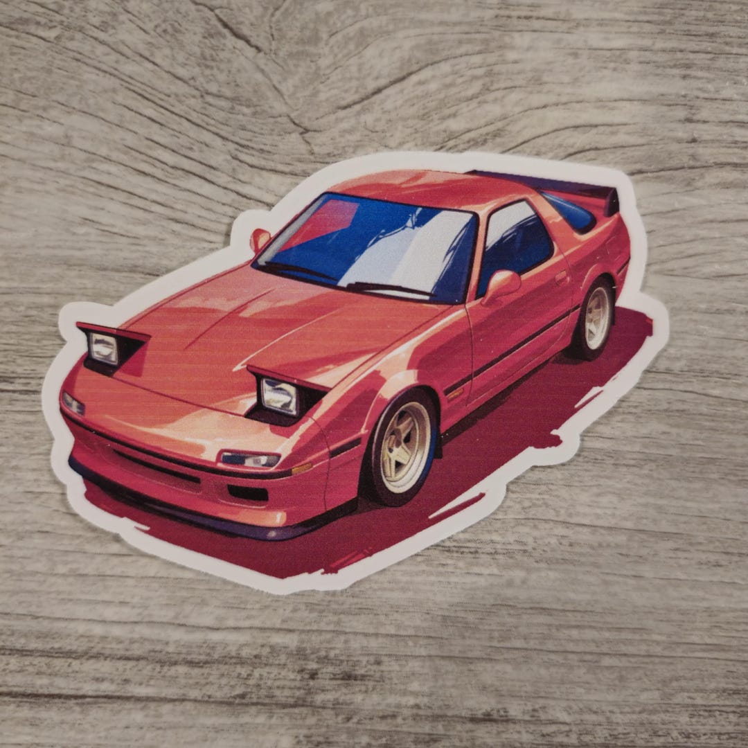 Mazda RX-7 FC Sticker 4 Inches. - Etsy