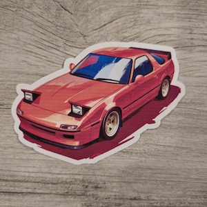 Mazda RX-7 FC Sticker 4 inches.