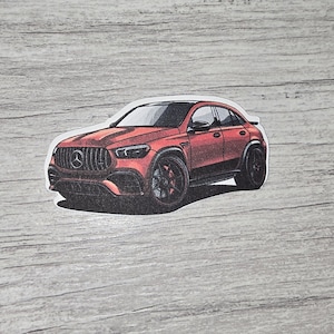 Mercedes GLE63 AMG Sticker 4 inches.