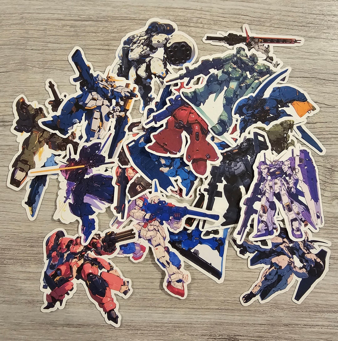 Anime Mech Pack of 20 Stickers. 3 Inches. - Etsy
