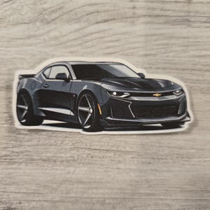 Chevrolet Camaro Sticker 4 inches.