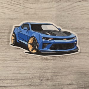 Chevrolet Camaro Sticker 4 inches.