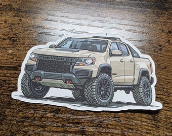 Chevy Colorado Sticker 4 inches.