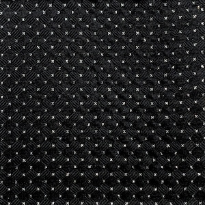 Metallic Dot | Silk Brocade Fabric by the Half Yard, 50&quot; Wide | Diagonal, Dot, Stripe, Check, Diamond, Foulard, Bird&#39;s Eye