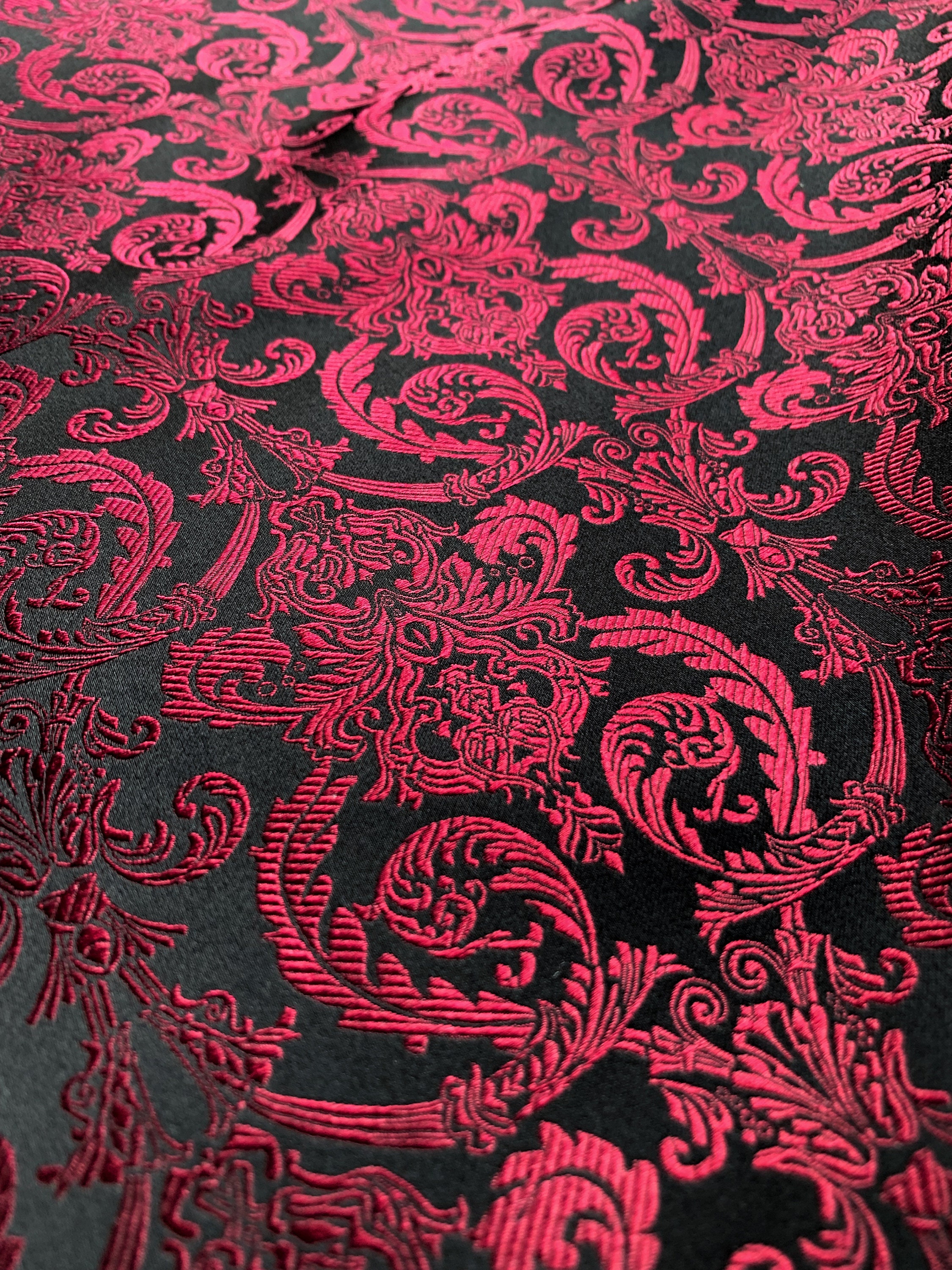 Mauve/Peridot Silk Brocade JV-1459 Fabric