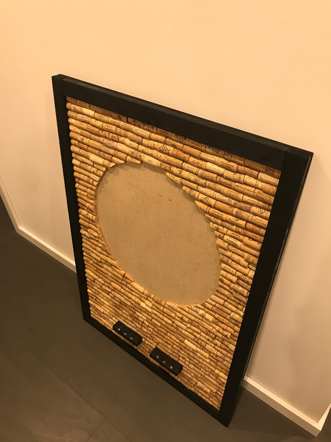 Cork Dart Board Wall Protection / Catchring with Dartboard Etsy