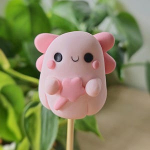 Fairy Ghost, Keychain, Charm, Plant Pot Accessory, Figurine, Sculpture, Trinket, Handmade Clay Gift