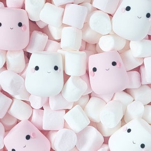 Marshmallow Keychain Handmade Keyring Novelty Charm Cute - Etsy Marshmallow Keychain Handmade Keyring Novelty Charm Cute - Etsy