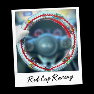 Pokrowiec na kierownicę Red Cap Racing
