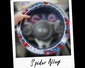 Spider Alley Steering Wheel Cover