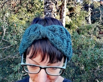 Beginner Loom Knitting Headband Pattern | Super Bulky Yarn (PDF)