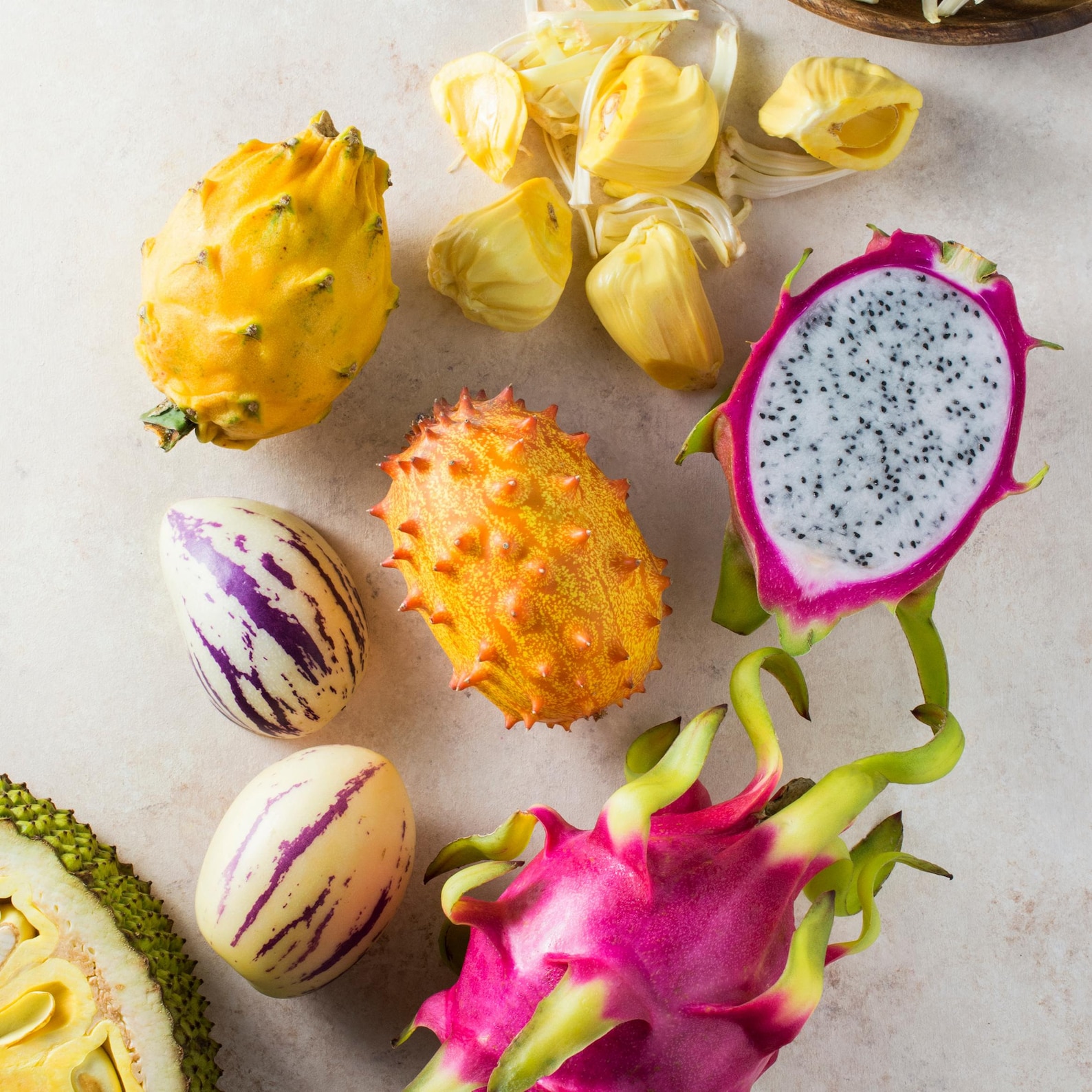 Deluxe Exotic and Tropical Fruit Basket Tropical Fruit Box Etsy Hong Kong