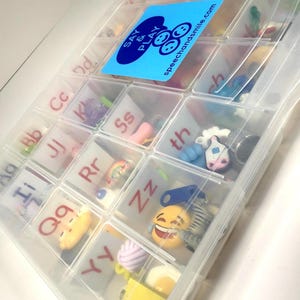 Alphabet Mini Objects Set – Phonics & Digraphs Kit | Montessori Sound Set  Speech Therapy Trinkets | Say and Play Mini Objects