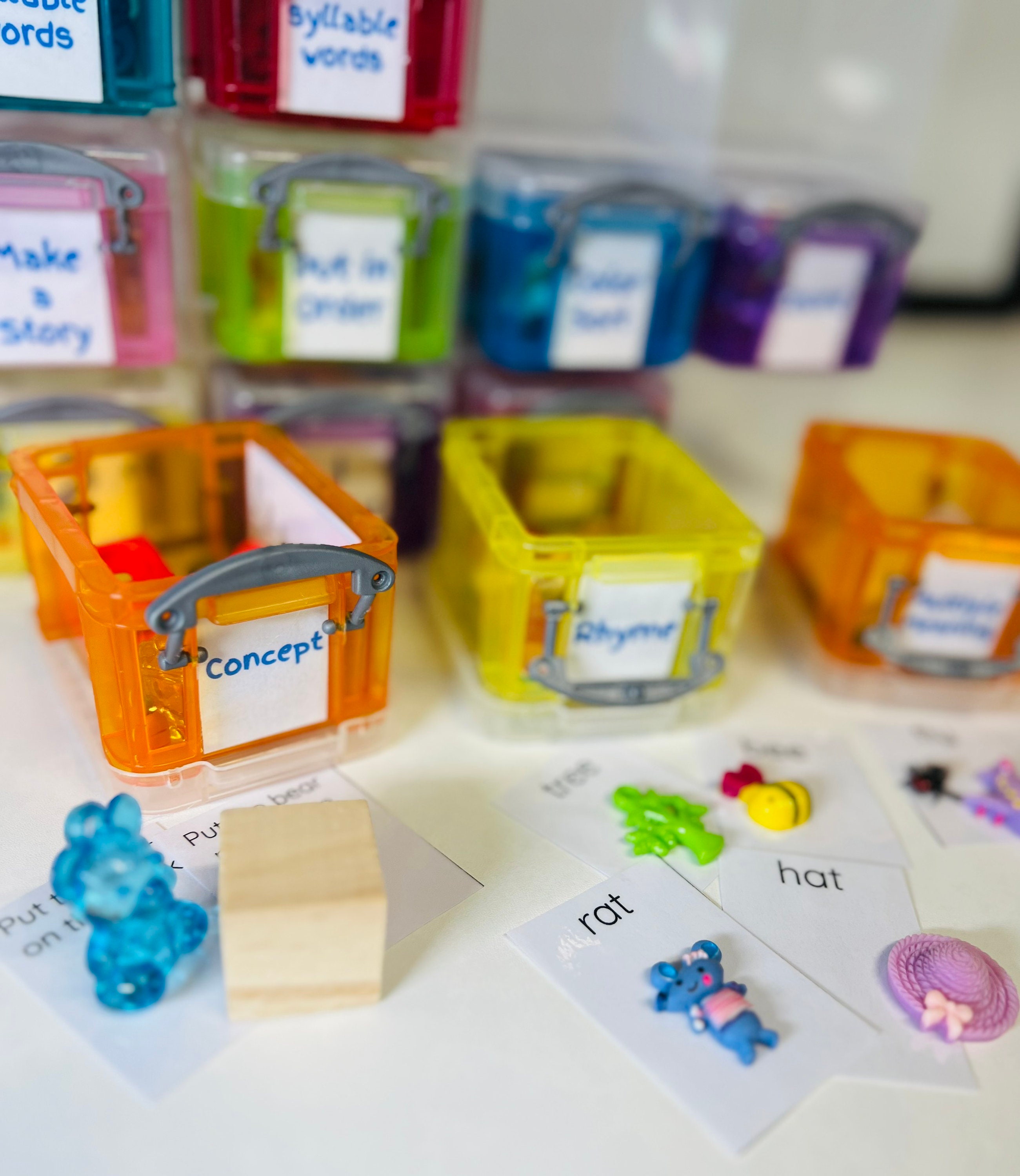 Speech Therapy Mini Objects Activities Mini Objects Set Trinkets in ...