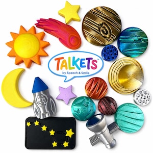 Miniatuurobjecten uit de ruimte – Bouw miniatuurmodellen van het zonnestelsel - Set van 17 | TALKETS™