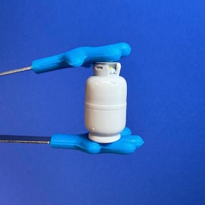 Miniaturowy zbiornik na propan, ozdoba do domku dla lalek, miniaturowe ozdoby, miniaturowy zbiornik na gaz, miniaturowe przedmioty do terapii mowy, motyw kosmiczny