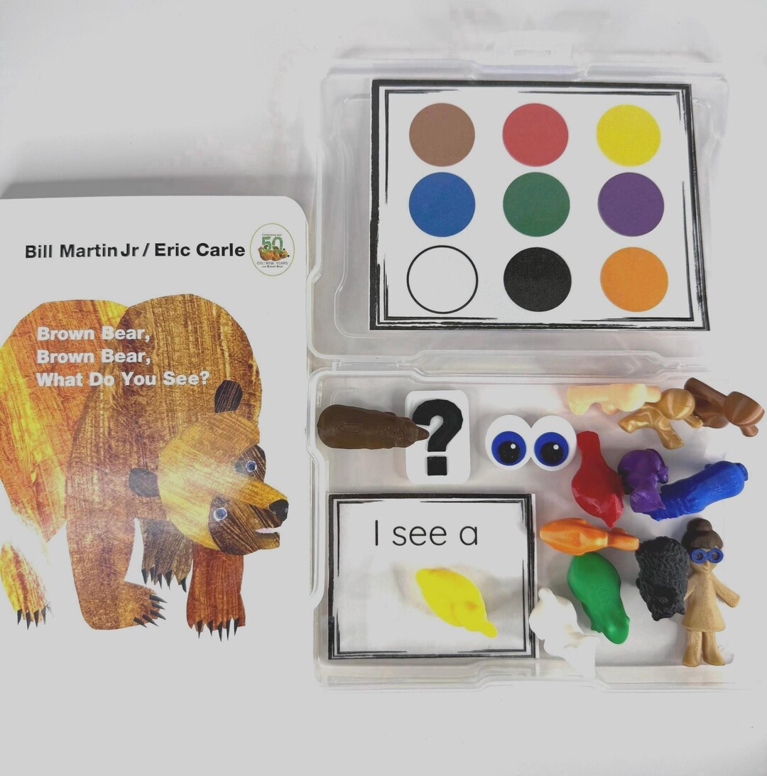 Brown Bear, Brown Bear What Do You See – Story Kit With Mini Objects ...