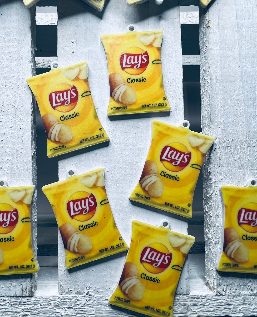Miniature Lays Potato Chips Charm Chips Trinket Food Theme Trinkets Miniature Lays Potato Chips Charm Chips Trinket Food Theme Trinkets