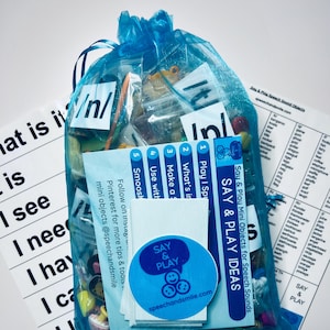 Speech Therapy Mini Objects Set ALL Sounds Included Articulation ...