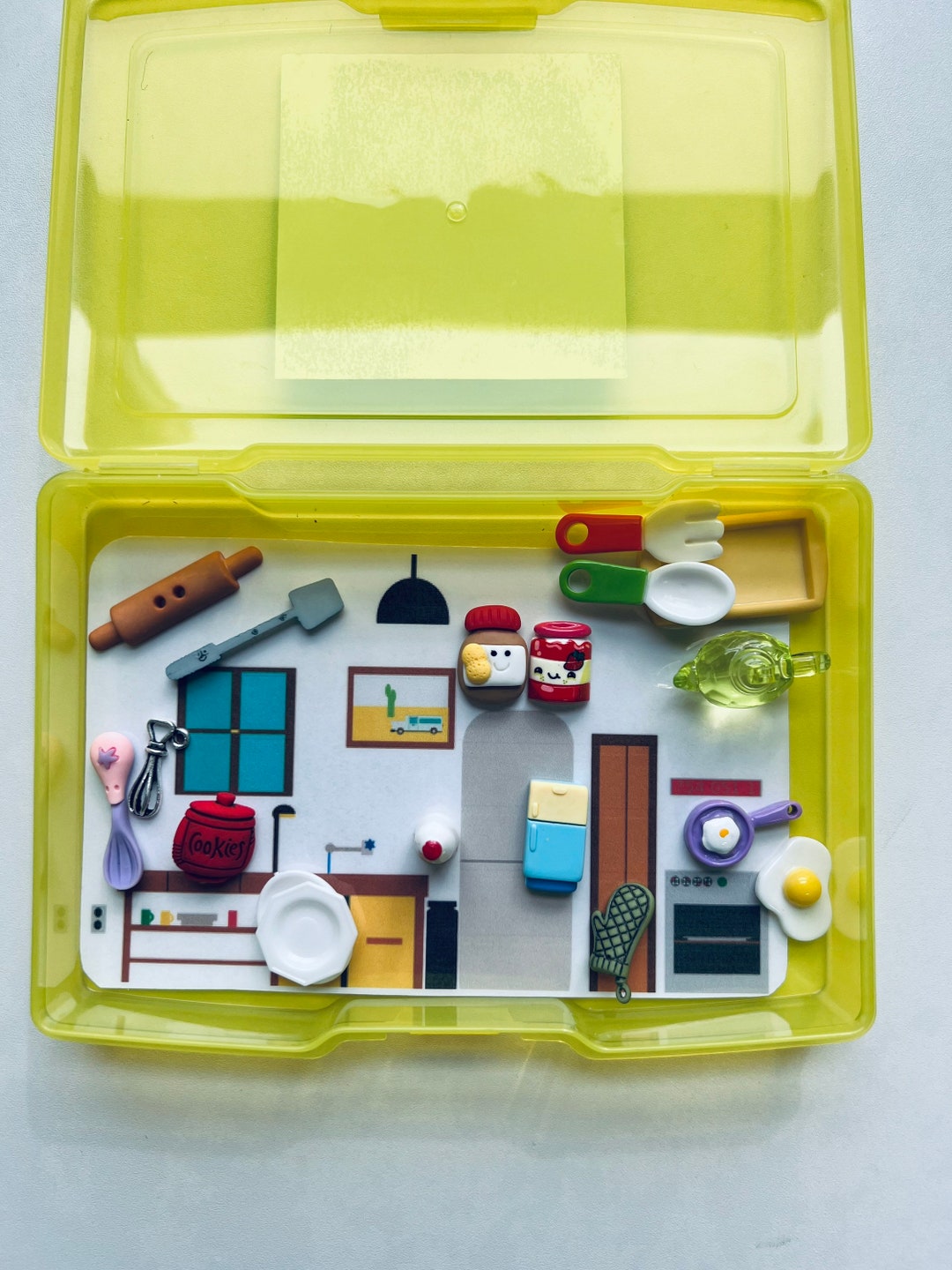 KITCHEN Theme Mini Objects Task Boxkitchen Trinketsspeech Therapy