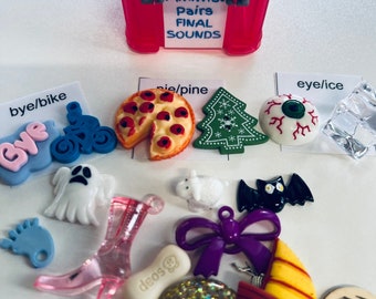 Minimal Pair Speech Therapy Mini Objects Articulation Objects Final Consonant Deletion Objects for Speech Therapy