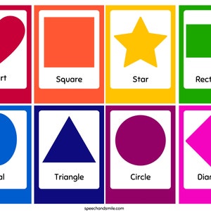 SHAPES Sort Mat Printable-Shape Sorting Digital Download