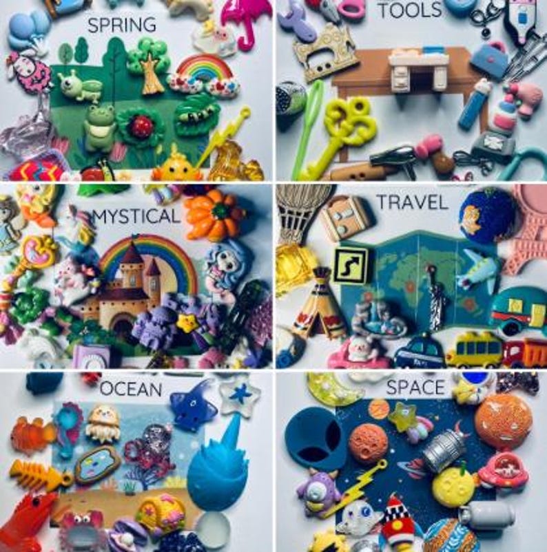 Theme Mini Objects Speech Therapy - INDIVIDUAL BAGS– Trinkets for ...
