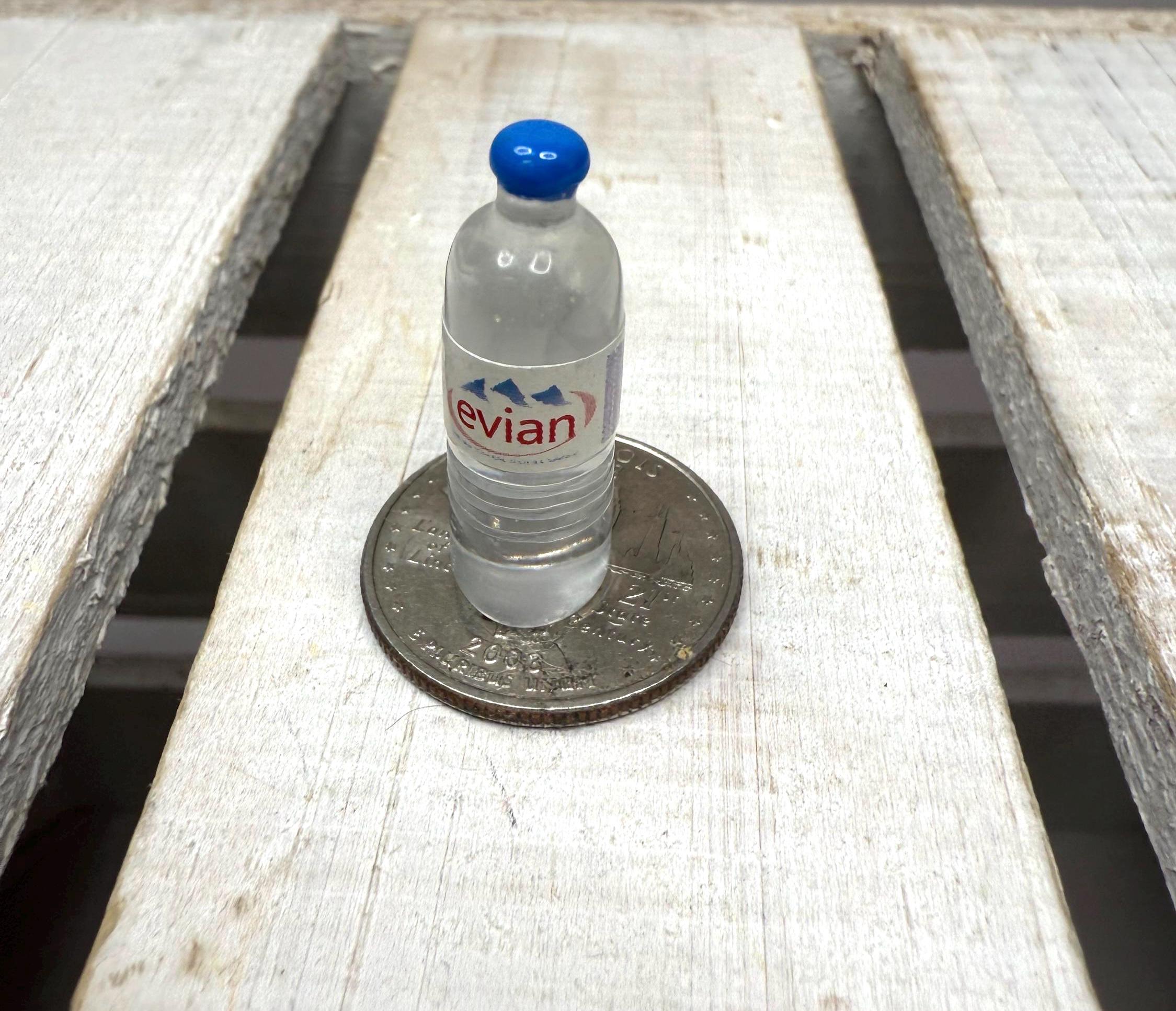 4 Pz/lotto 1:12 Casa Delle Bambole Bottiglia Di Acqua Minerale - Foto 4