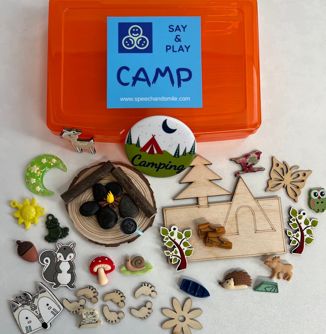 CAMP Mini Objects Kitcamp Trinketsspeech Therapy Mini Objects