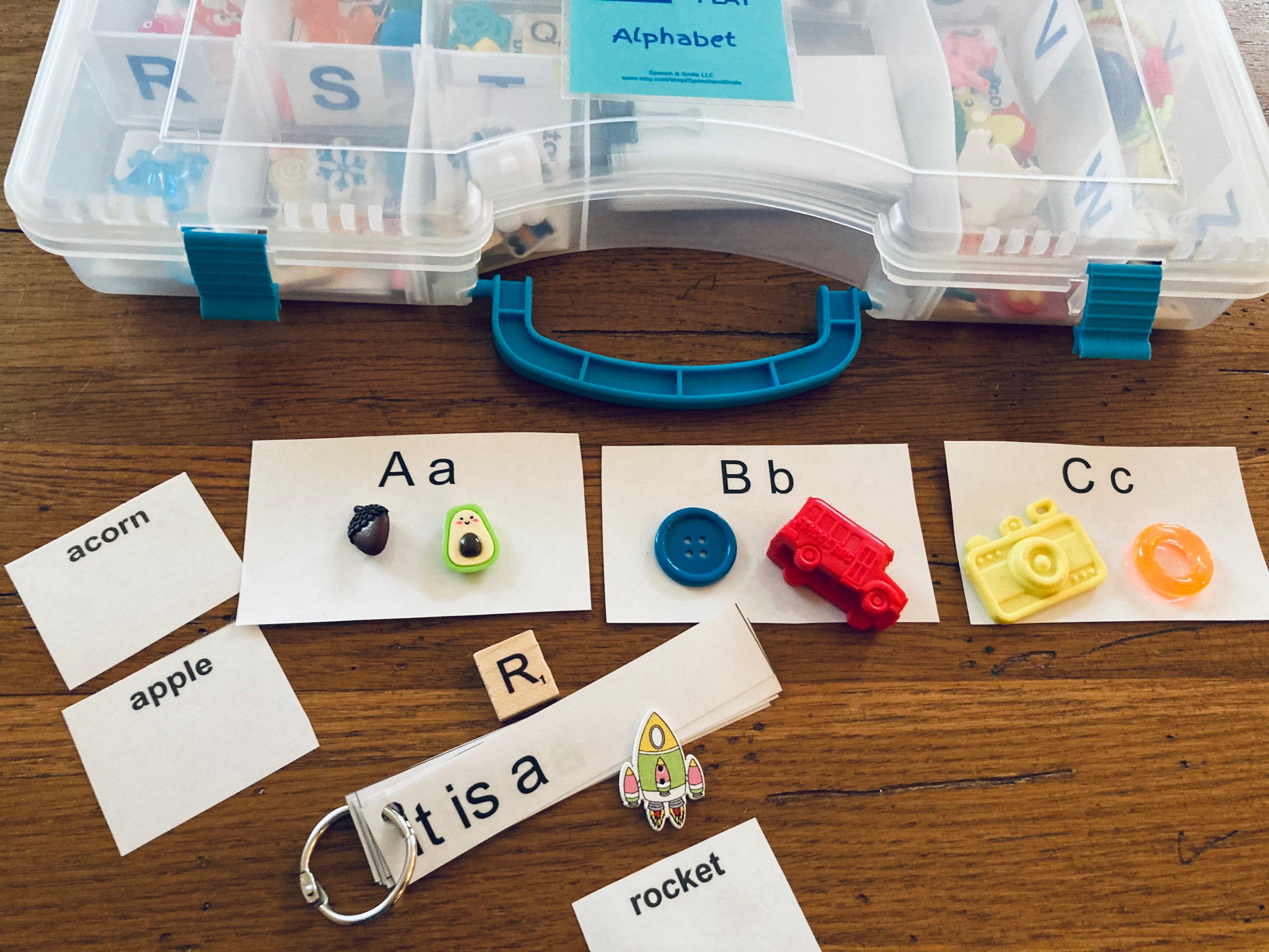 Alphabet Kit Mini ObjectsMontessori Alphabet ObjectsSpeech Therapy