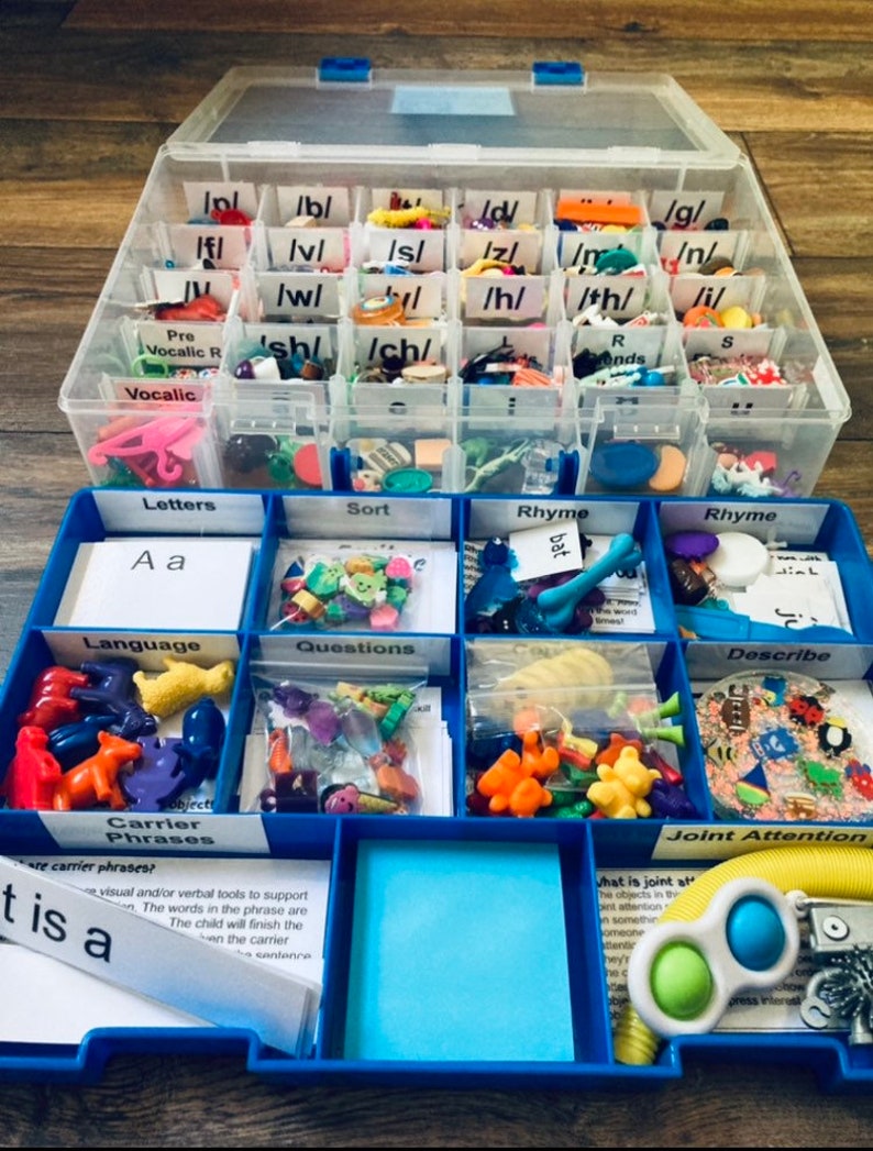 Speech Therapy Kitspeech Therapy Minismini Objects for Etsy