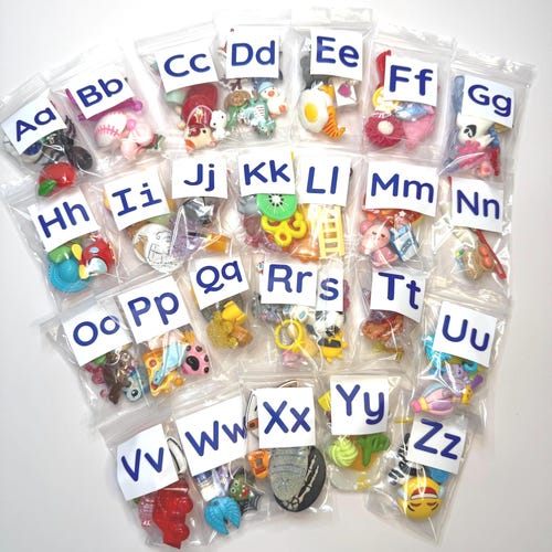 Alphabet Mini Objects – 5 per Letter (A–Z) | Beginning Sound