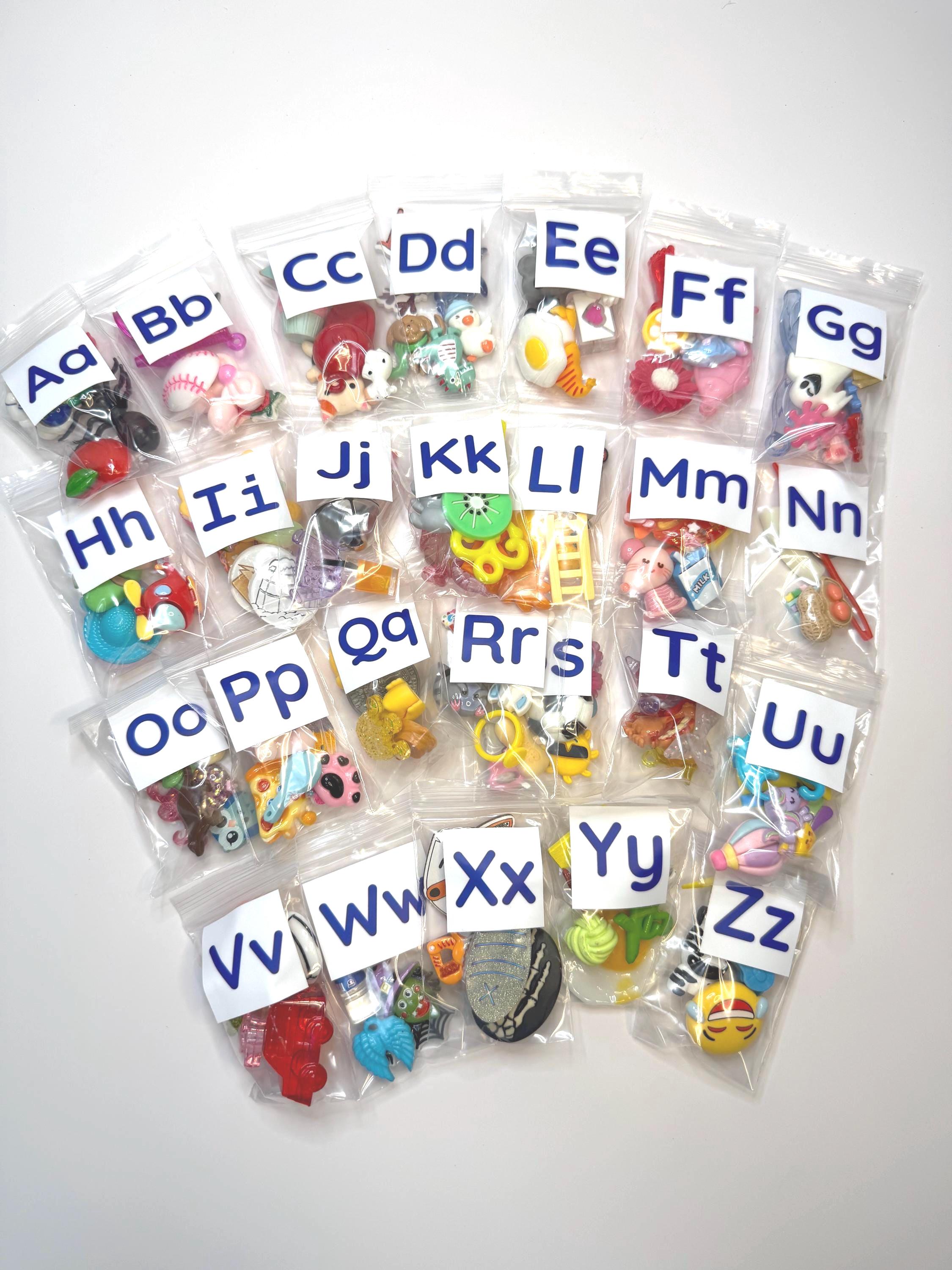 Alphabet Mini Objects – 5 per Letter (A–Z) | Beginning Sound