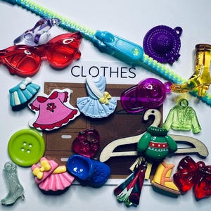 Theme Mini Object Set Trinkets for Speech Therapy - Categories- Sorting ...