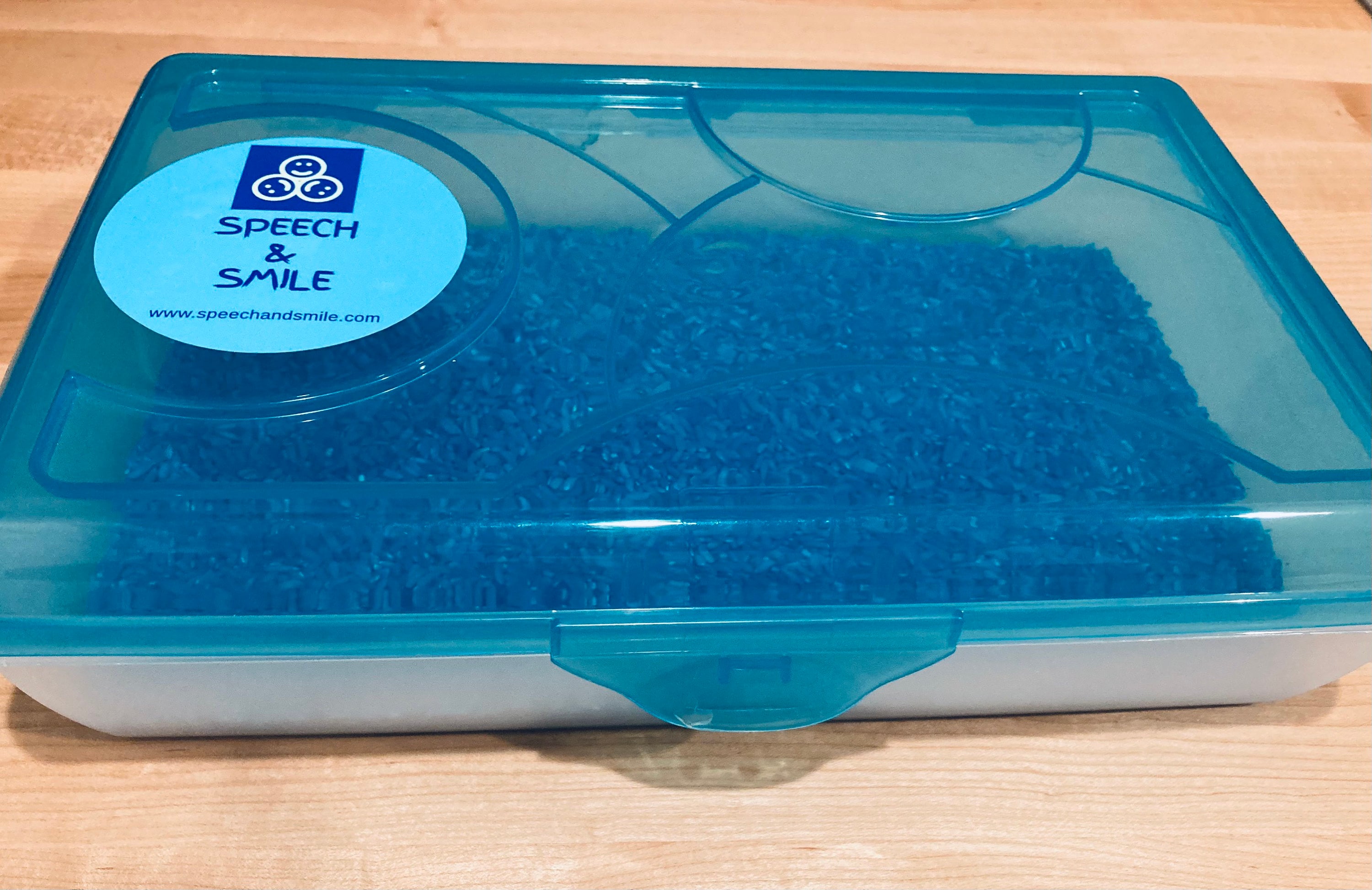 Sensory Boxportablecolored Sensory Ricesensory Playsensory Etsy