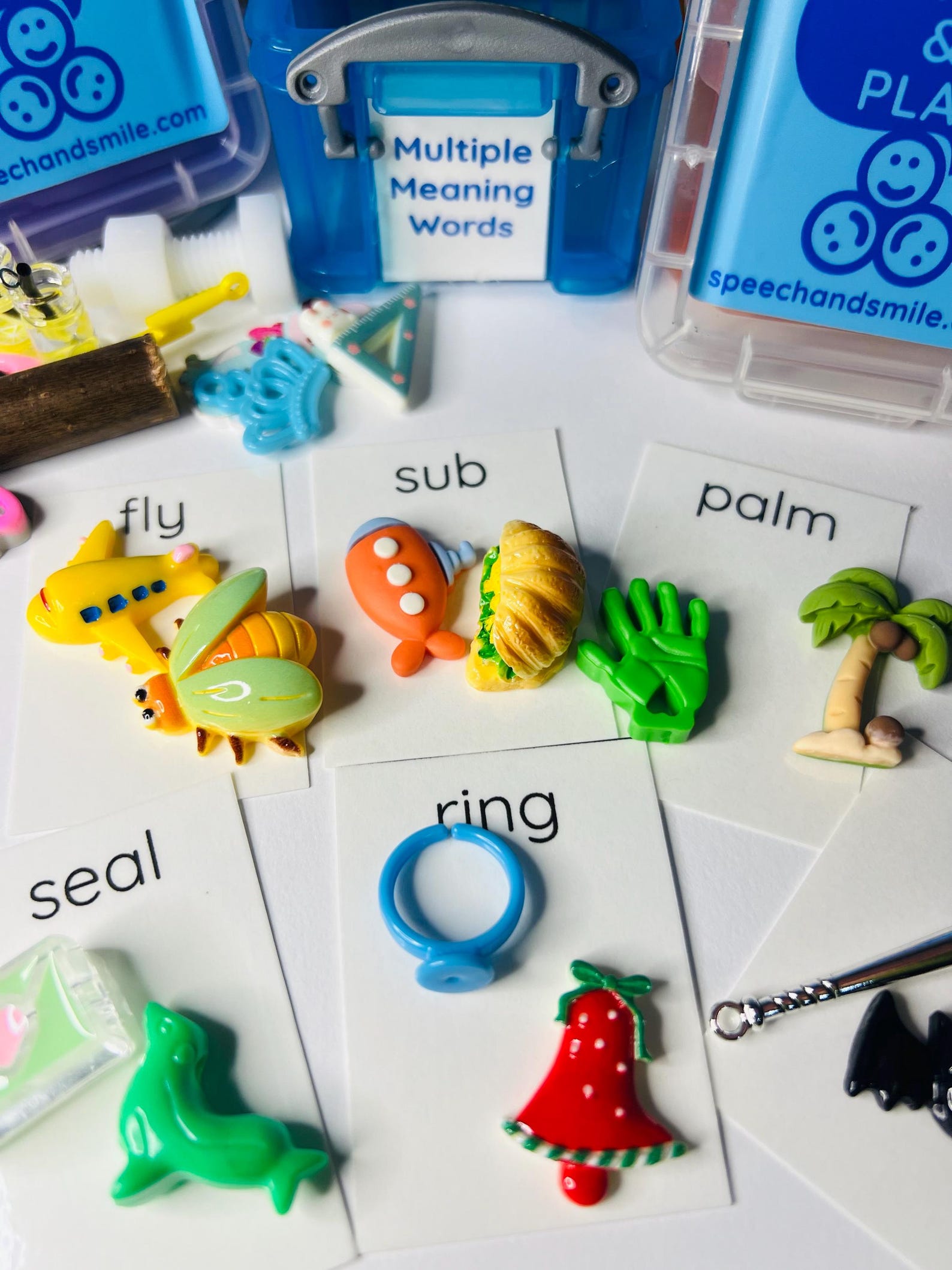 Multiple Meaning Word Mini Objects for Speech Therapy Semantics ...