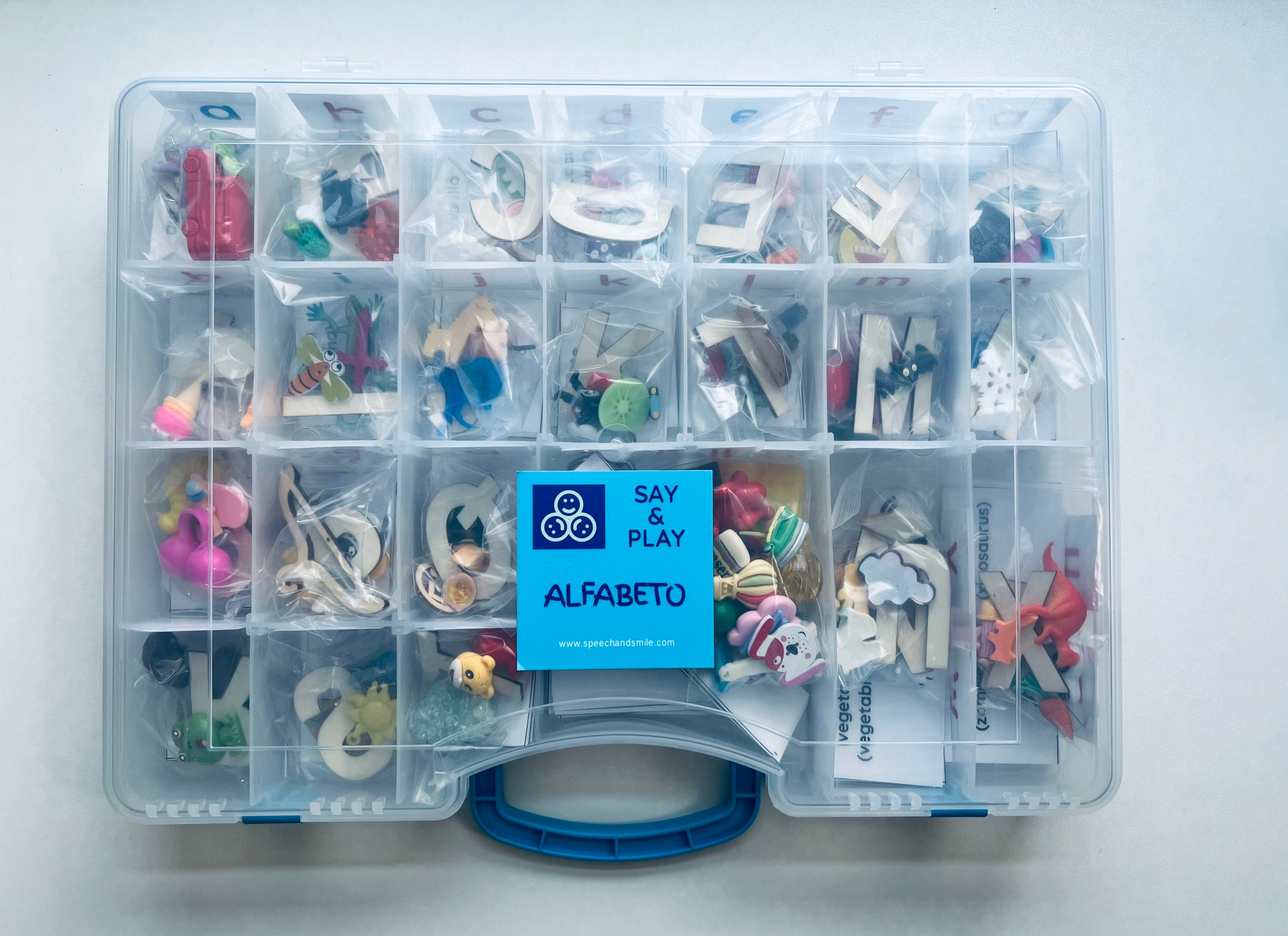 Spanish Alphabet Kit ALL Spanish SoundsSpanish Alphabet Objects