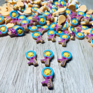 Mini FAIRY WAND Object Fairytale Mini Objects Speech Therapy  Objects Fairytale Trinkets Doodads Mystical Miniatures