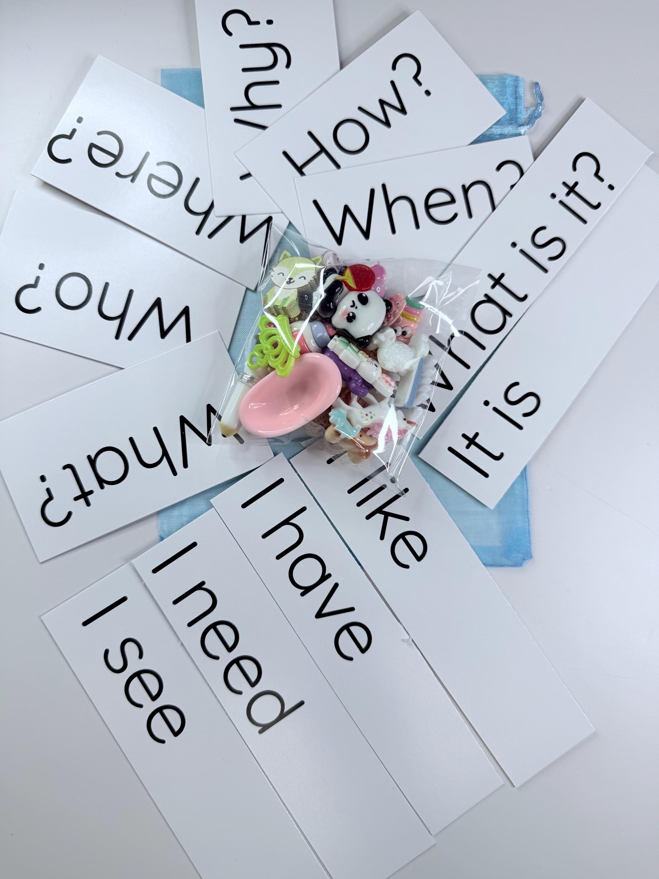 Mini Objects Speech Therapy Grab Bag Trinkets I Spy Objects L ...