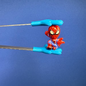 Miniature Spiderman Figure Mini Superhero Spider Man Trinket Speech Therapy  Mini Objects Alphabet Trinkets Doodads