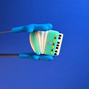 Miniature Accordion Trinket Mini Objects for Speech therapy Music Theme Mini Instrument Trinkets Doodads