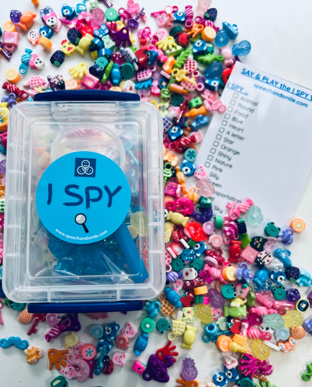 I SPY Trinkets-ispy Mix Sensory Box Objects-i Spy Mini - Etsy
