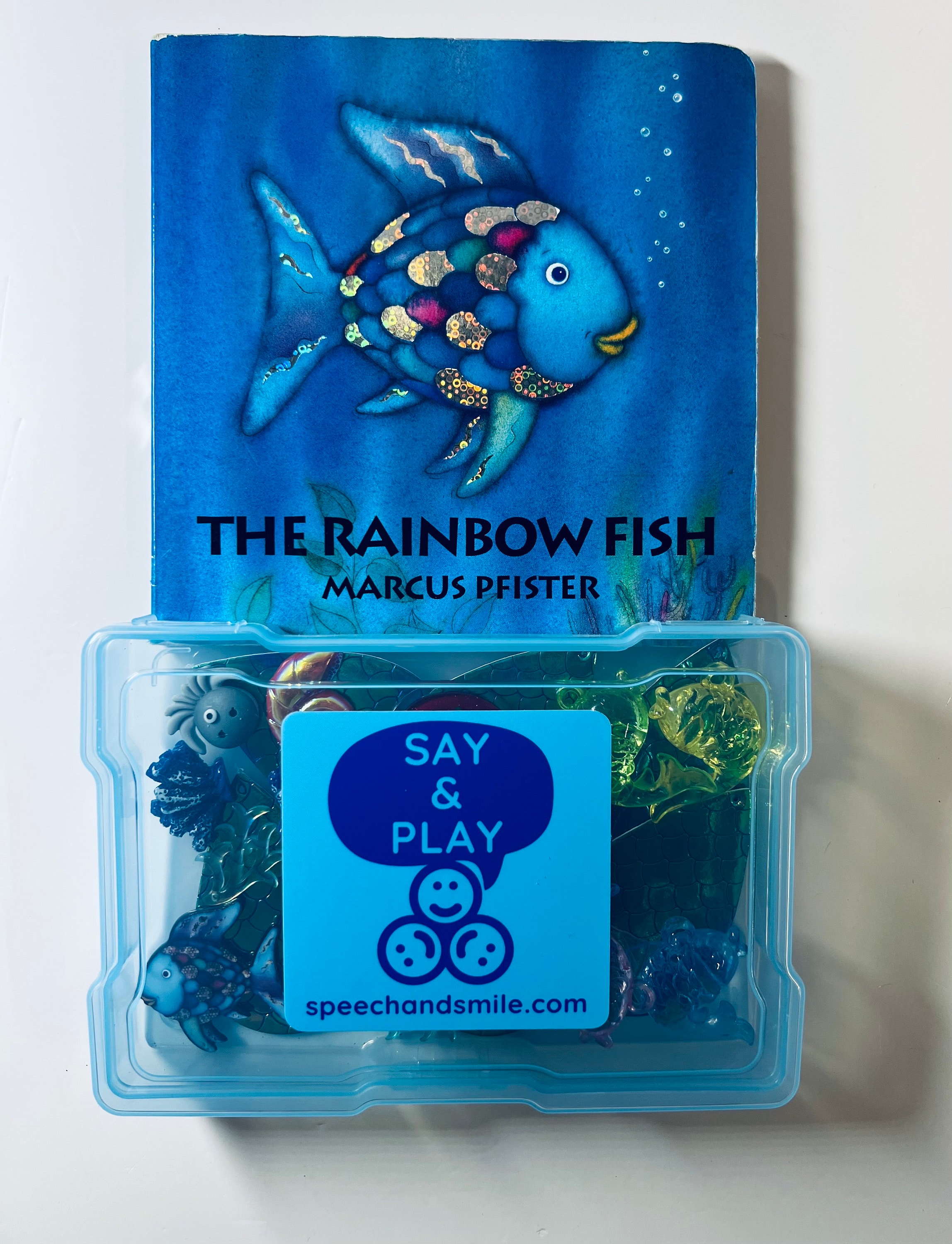Rainbow Fish Story Kit With Mini Objects - Etsy
