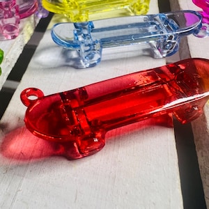 スケートボード ミニオブジェクト スピーチセラピー アラカルト 小物 ミニチュアスケートボード 小物 アクリルスケートボード