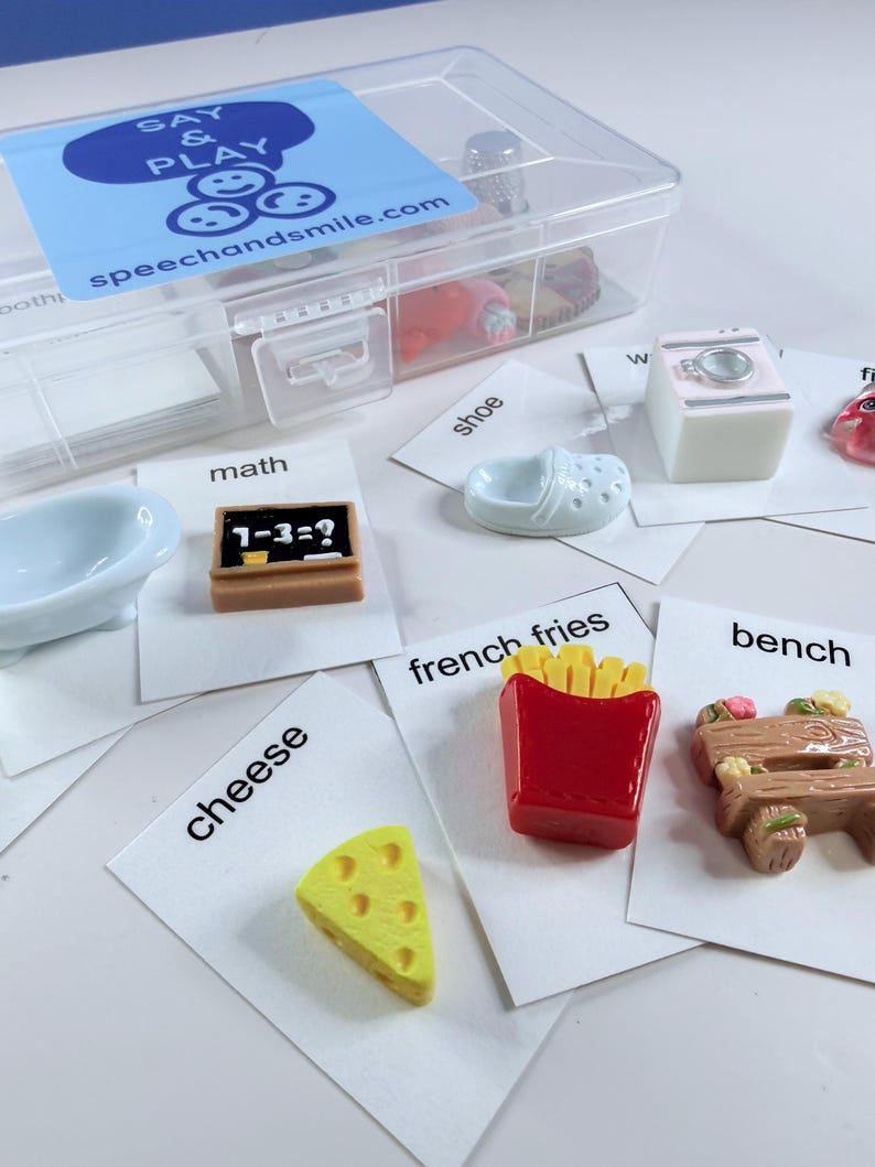 Digraph Mini Objects Set - Speech Therapy Trinkets and Doodads for ...