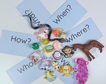 PET theme Trinkets Mini Objects Speech Therapy Animal Doodads